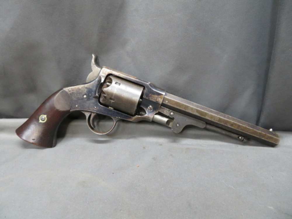 CIVIL WAR ROGERS & SPENCER ARMY MODEL REVOLVER-44 CAL-SCARCE 5000 MADE-NICE-img-0