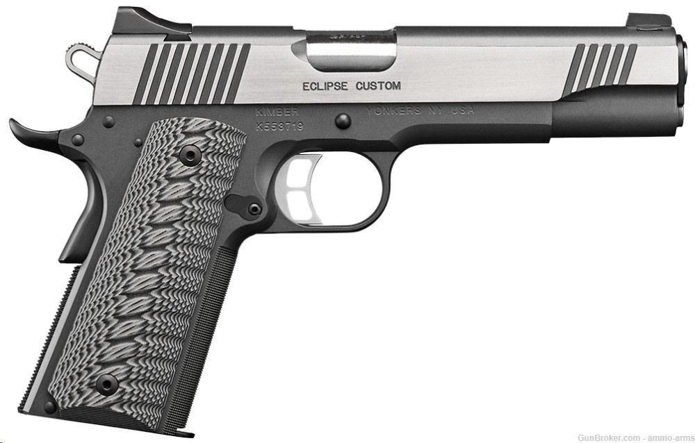 Kimber Eclipse Custom .45 ACP 5" 8 Rds Charcoal Gray 3000238-img-1