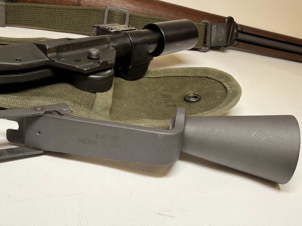 Springfield M1D Garand Sniper 30-06 M84 Scope MRT Case 1944 WWII USGI C&R-img-11
