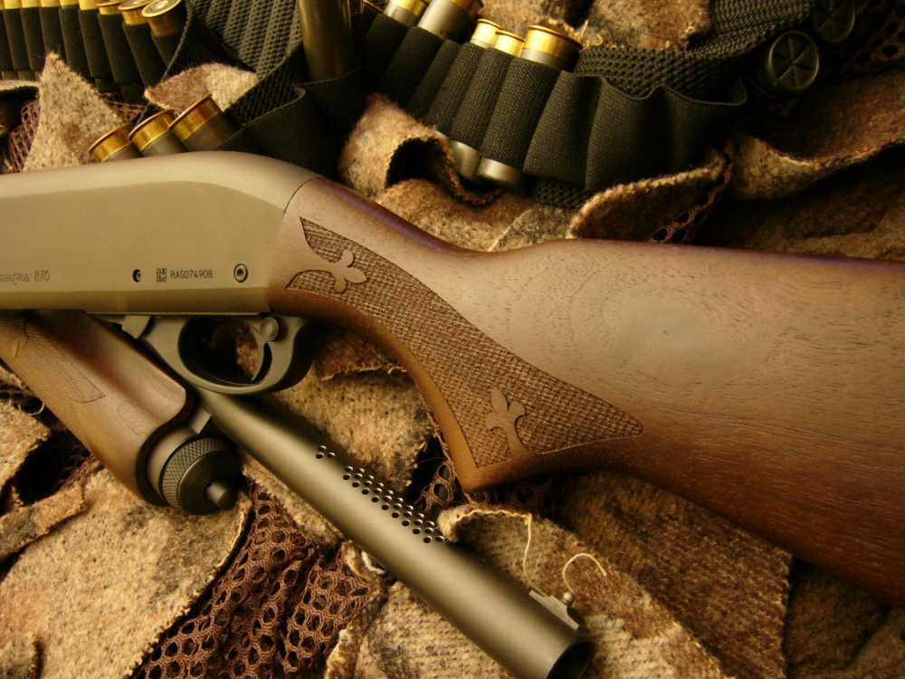 REMINGTON 870 NEW 12 GA PORTED LIMITED EDITION RIOT TRENCH HOME DEFENSE AR-img-10