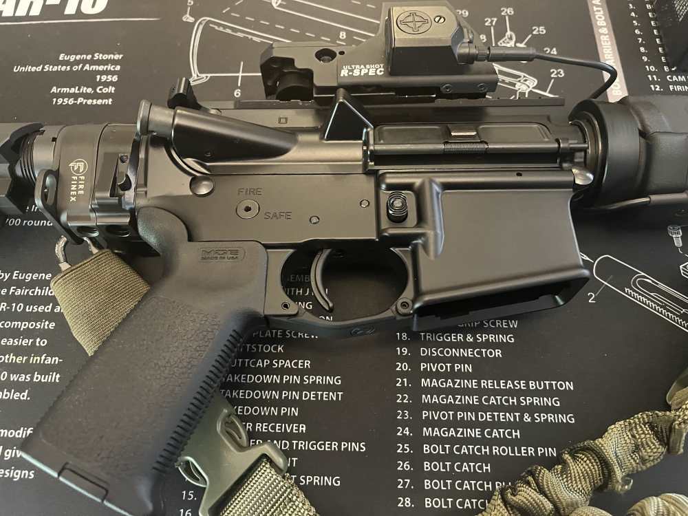 556/223/22 PA-15 Pistol with Franklin Armory Binary Trigger, Folding Brace -img-2