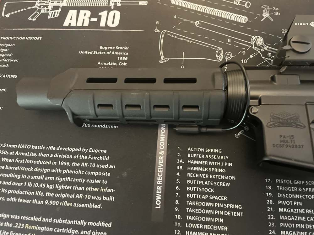 556/223/22 PA-15 Pistol with Franklin Armory Binary Trigger, Folding Brace -img-1
