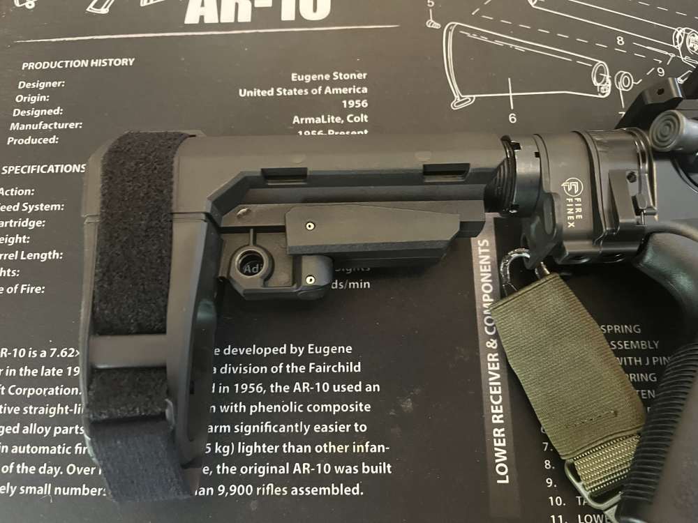 556/223/22 PA-15 Pistol with Franklin Armory Binary Trigger, Folding Brace -img-20