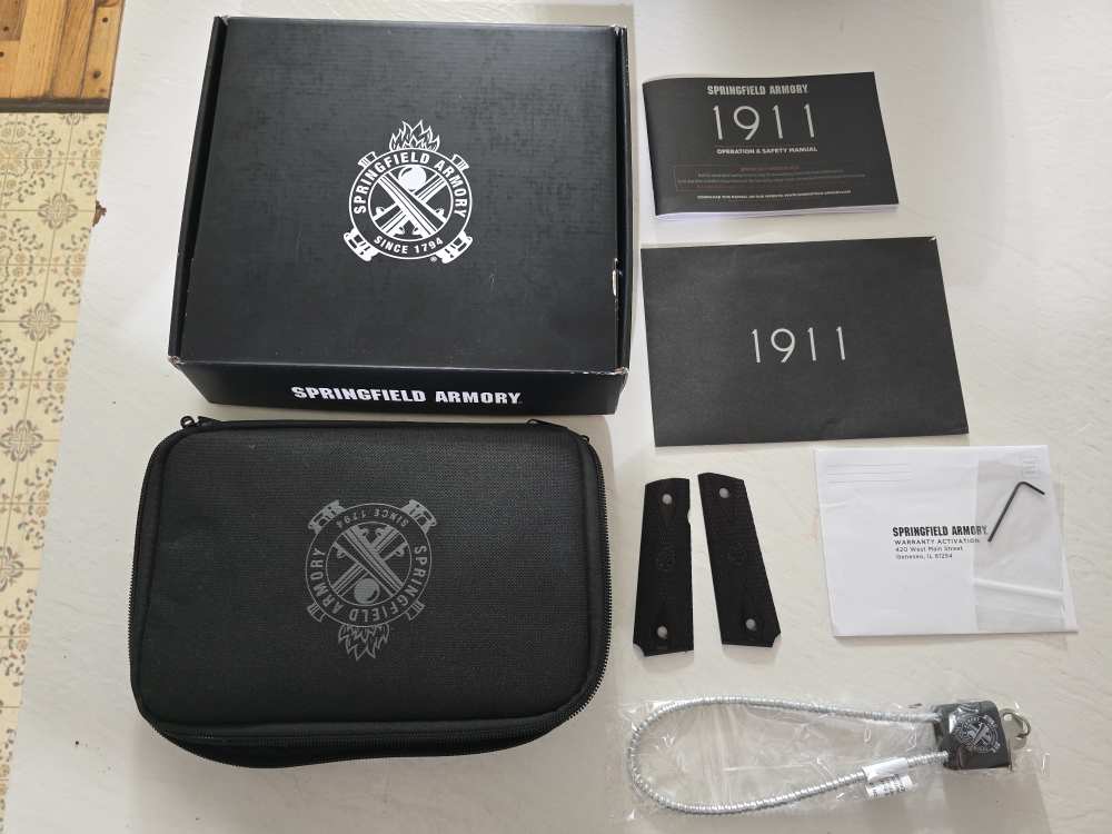 Springfield 1911 Garrison PX9419S Barely Used-img-6