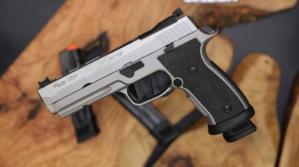 SIG Sauer P320 XFIVE SXG 9mm 5" Stainless Steel 3x21rd Optics Ready-img-3