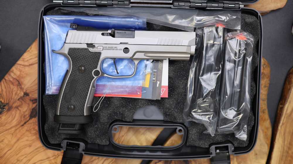 SIG Sauer P320 XFIVE SXG 9mm 5" Stainless Steel 3x21rd Optics Ready-img-0