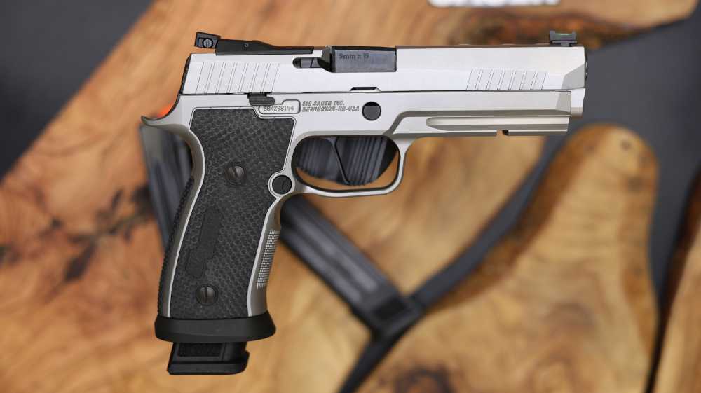 SIG Sauer P320 XFIVE SXG 9mm 5" Stainless Steel 3x21rd Optics Ready-img-2