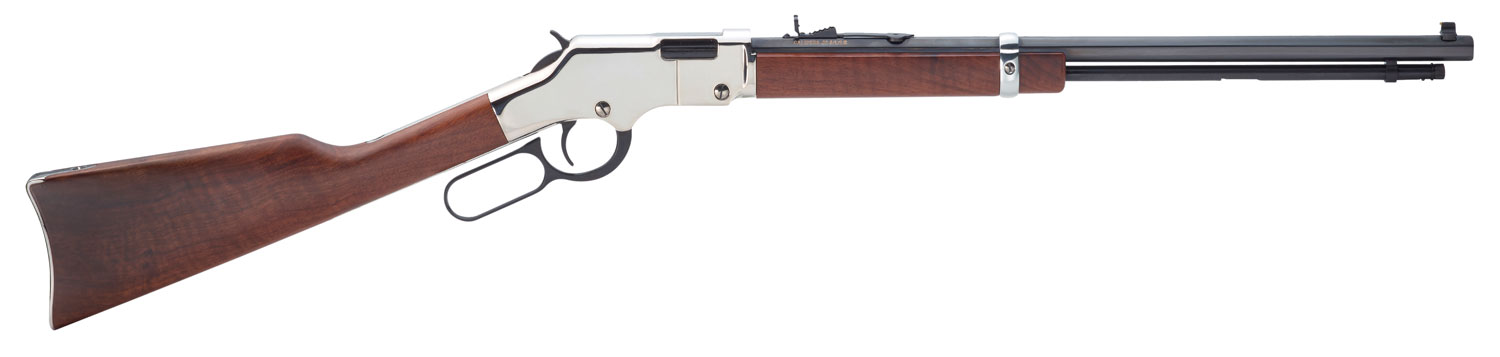 Henry Golden Boy Silver 22 S/L/LR Rifle 20 16 LR/21 S Walnut-img-2