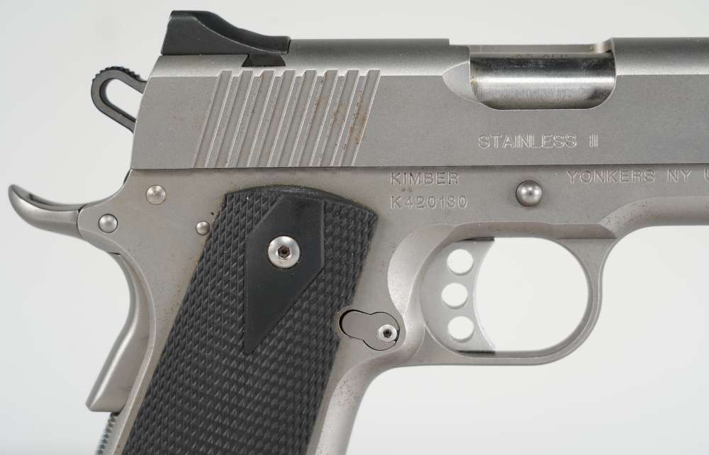 Kimber Stainless II 45 acp 5 inch SS with box and 1 mag *USED*-img-4