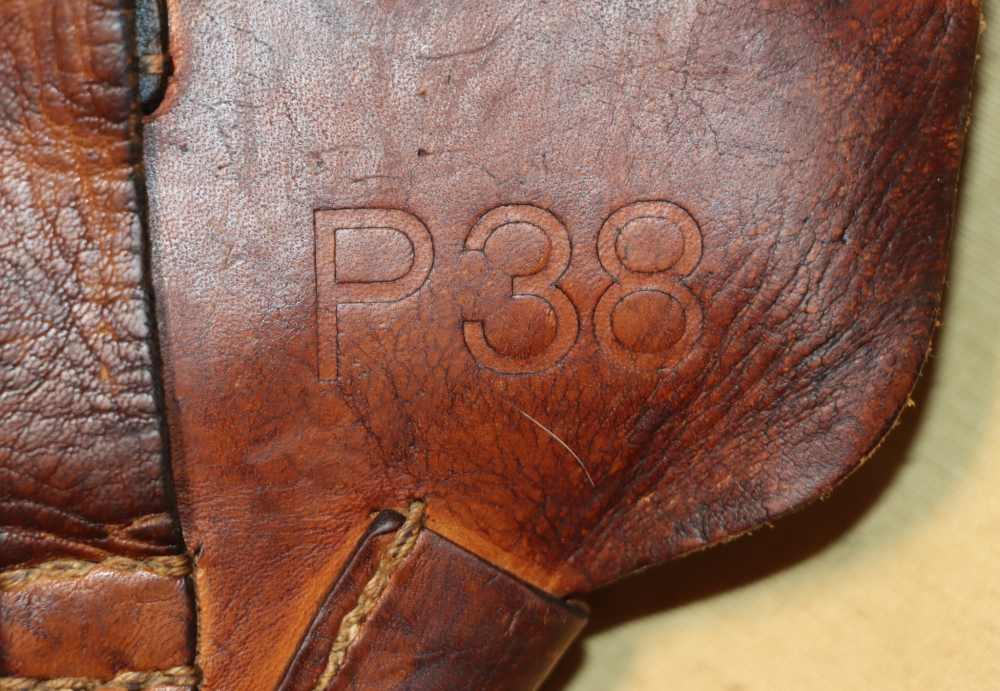 Mint & Scarce WWII German Walther P.38 ac45 Pistol w/ Holster-img-102