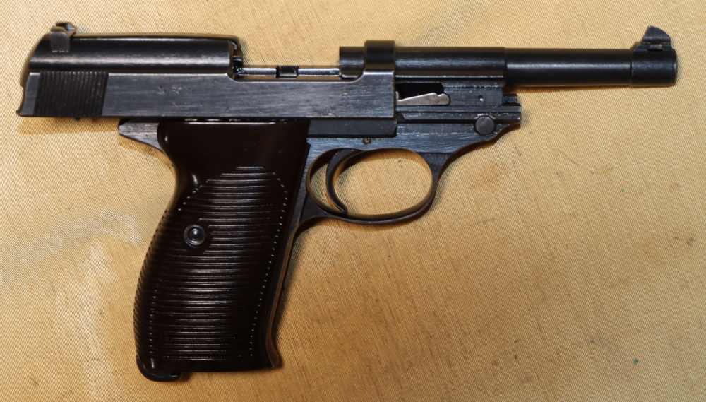 Mint & Scarce WWII German Walther P.38 ac45 Pistol w/ Holster-img-88