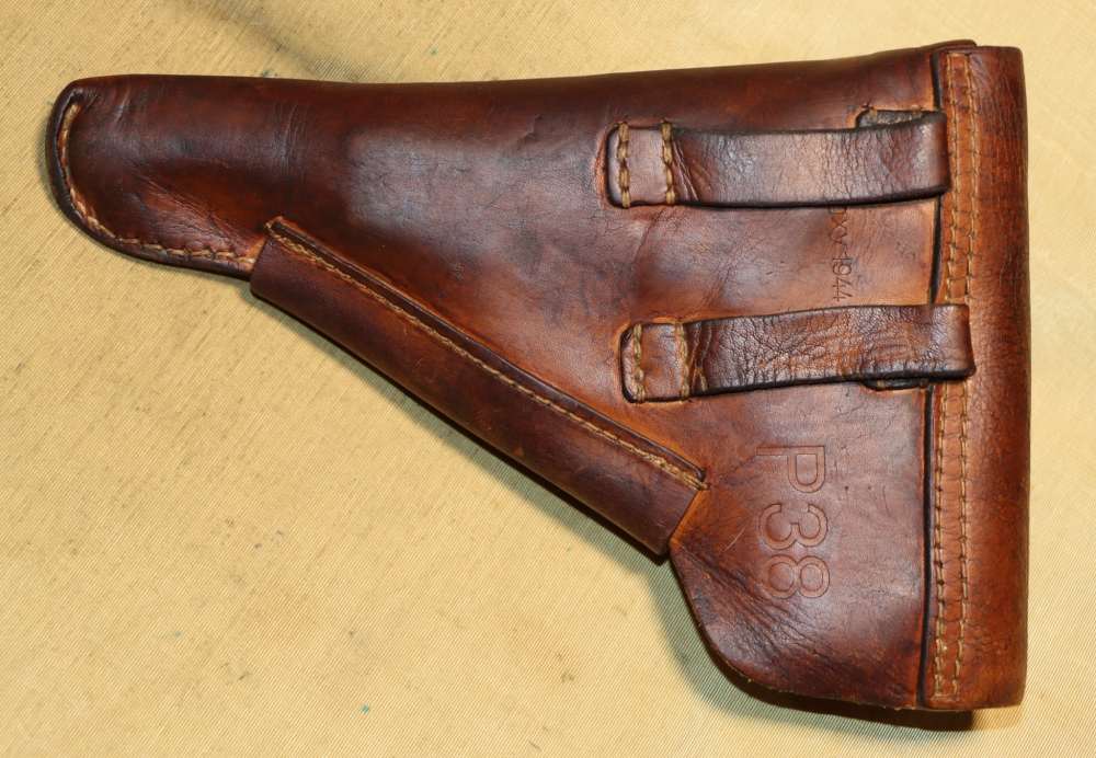 Mint & Scarce WWII German Walther P.38 ac45 Pistol w/ Holster-img-101