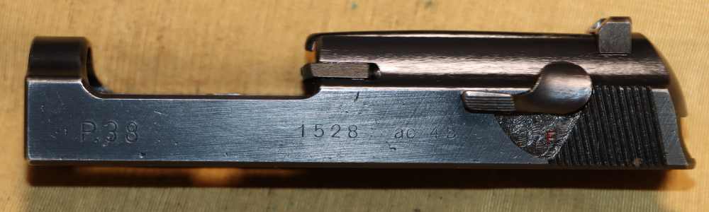 Mint & Scarce WWII German Walther P.38 ac45 Pistol w/ Holster-img-36