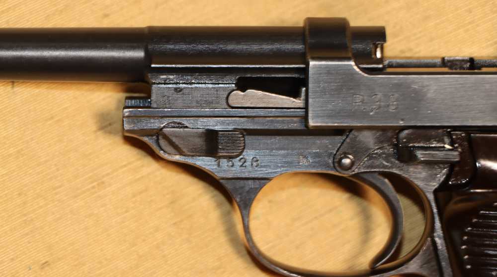 Mint & Scarce WWII German Walther P.38 ac45 Pistol w/ Holster-img-77