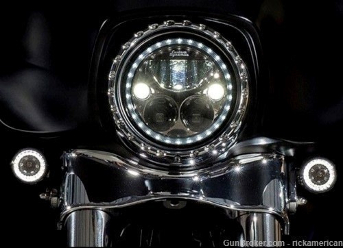 PB-AW-1157-T CUSTOM DYNAMIC ProBEAM Amber/White LED Turn Signals for HARLEY-img-1