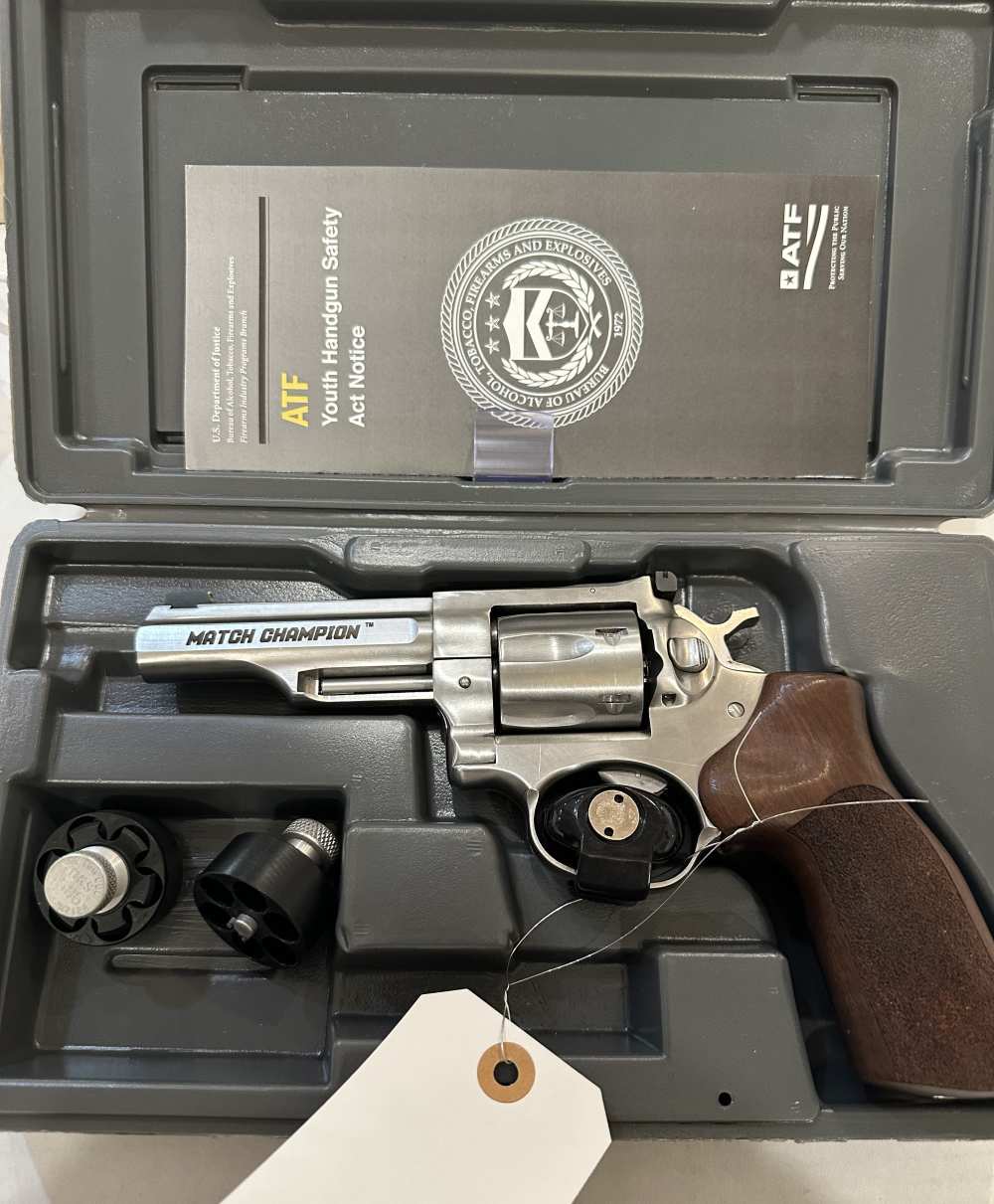Ruger GP100 Match Champion .357 Mag Revolver-img-0