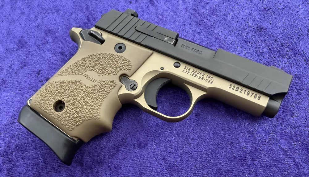 Sig Sauer P938 FDE Frame 2 Tone 938-9-CBT Siglite TLR-6 Laser Combat Boxed -img-6