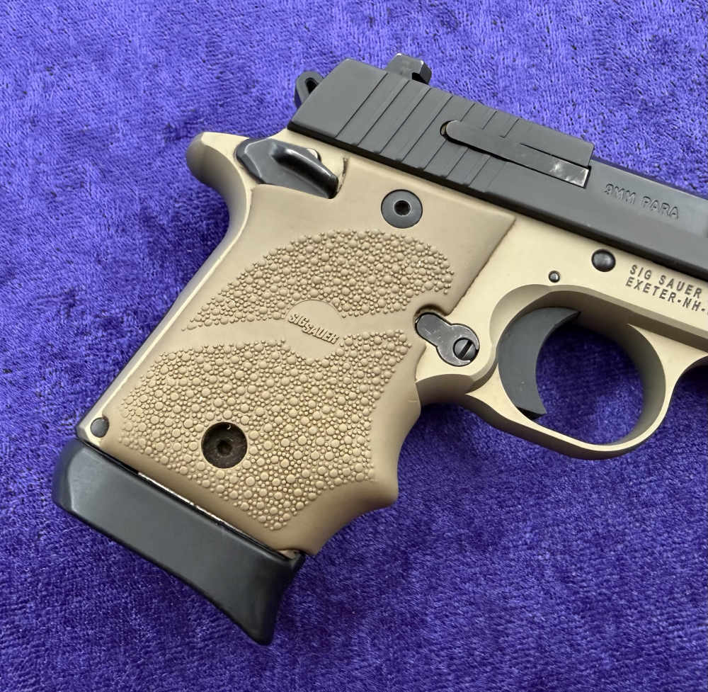 Sig Sauer P938 FDE Frame 2 Tone 938-9-CBT Siglite TLR-6 Laser Combat Boxed -img-7