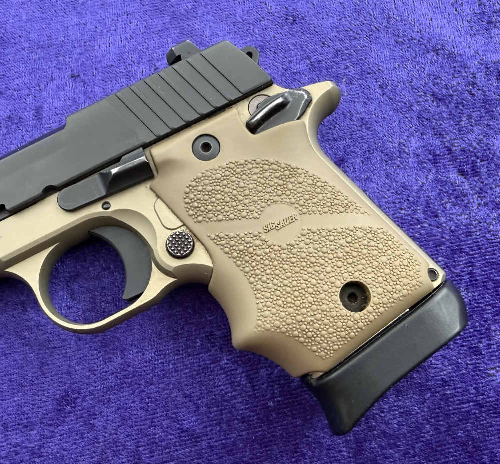 Sig Sauer P938 FDE Frame 2 Tone 938-9-CBT Siglite TLR-6 Laser Combat Boxed -img-3
