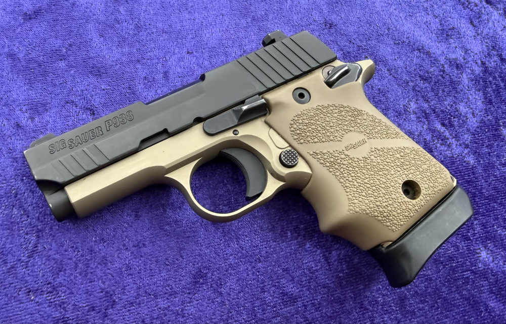 Sig Sauer P938 FDE Frame 2 Tone 938-9-CBT Siglite TLR-6 Laser Combat Boxed -img-2