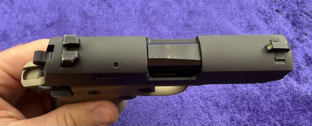 Sig Sauer P938 FDE Frame 2 Tone 938-9-CBT Siglite TLR-6 Laser Combat Boxed -img-12