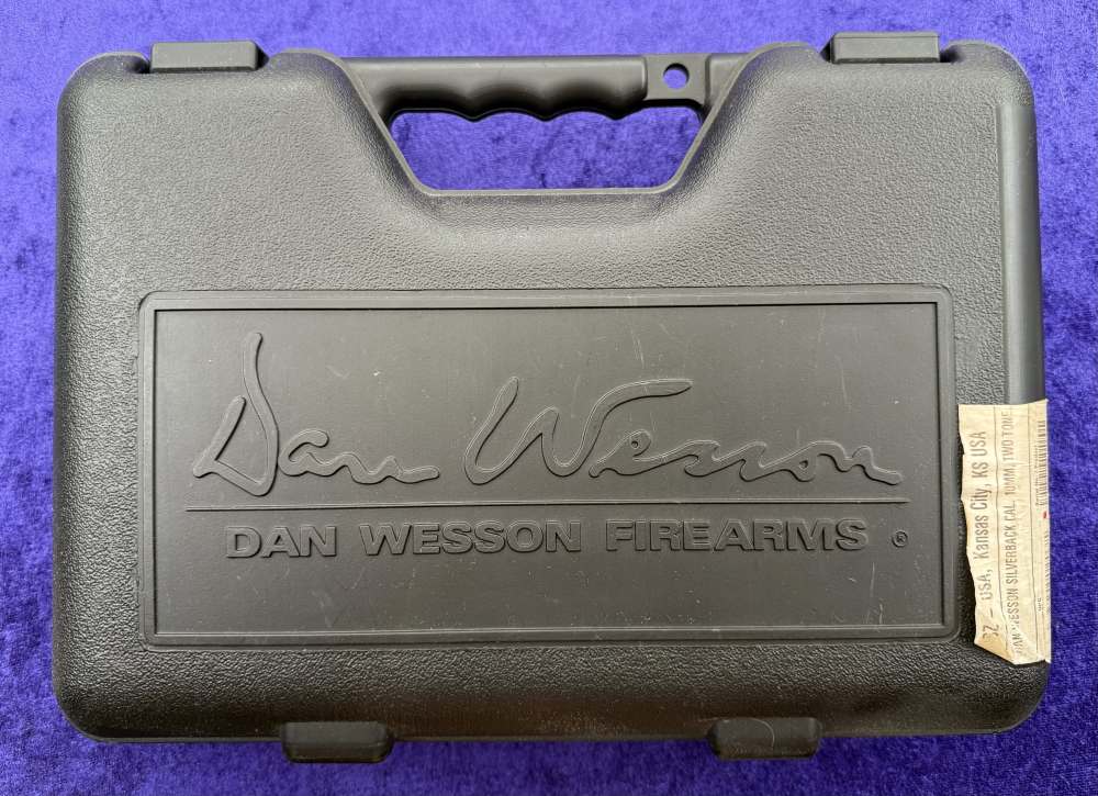 Dan Wesson 1911 Silverback 10MM Government 2 Tone Matching Box Complete-img-25