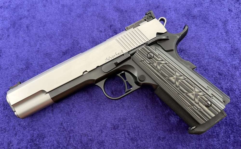 Dan Wesson 1911 Silverback 10MM Government 2 Tone Matching Box Complete-img-1