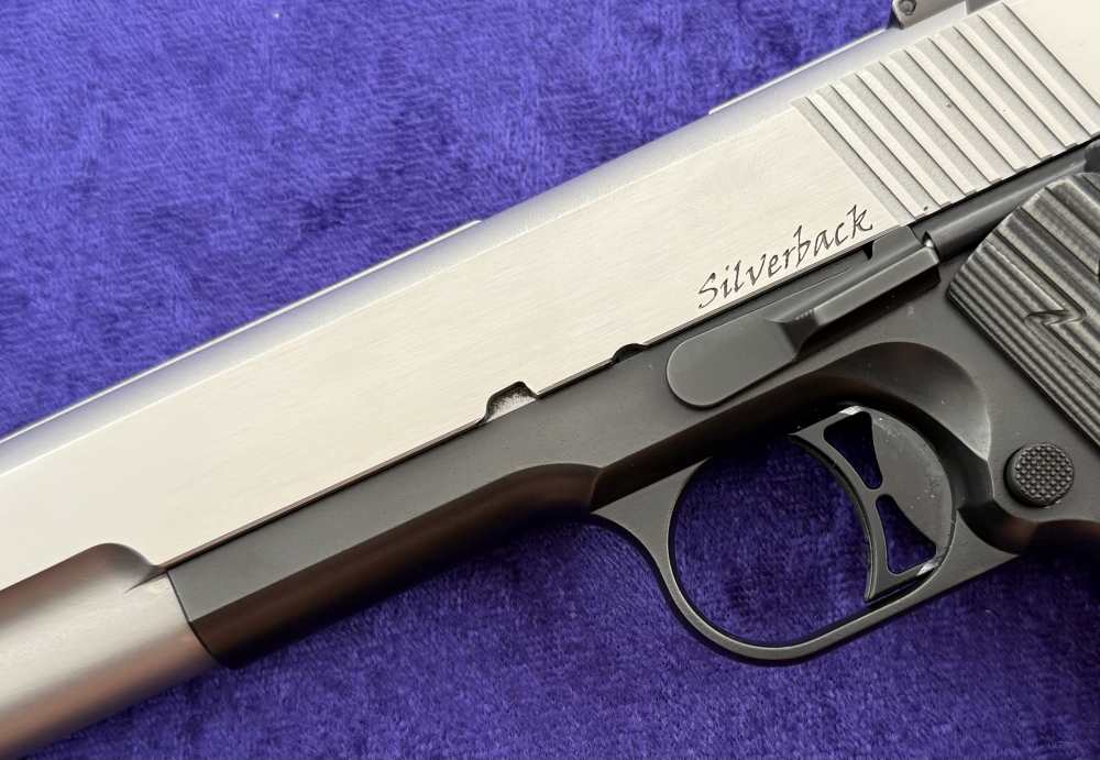 Dan Wesson 1911 Silverback 10MM Government 2 Tone Matching Box Complete-img-4