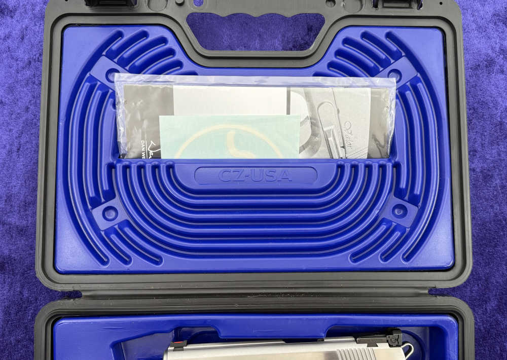 Dan Wesson 1911 Silverback 10MM Government 2 Tone Matching Box Complete-img-23
