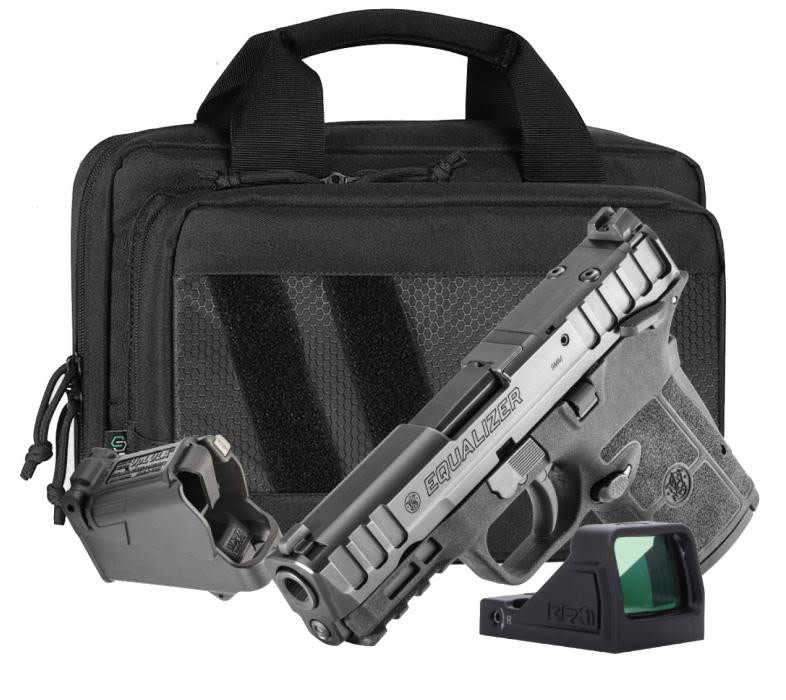 Smith & Wesson Equalizer 9MM Bundle Package 3 Magazines Black - 14718-img-1