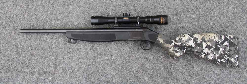 CVA Hunter .223 Single Shot Rifle w/ 3-9x32 Scope (USED)-img-1