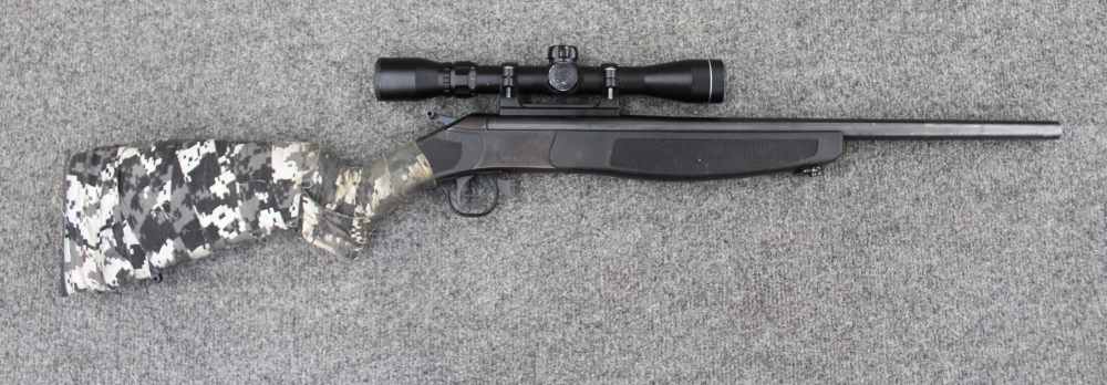 CVA Hunter .223 Single Shot Rifle w/ 3-9x32 Scope (USED)-img-0