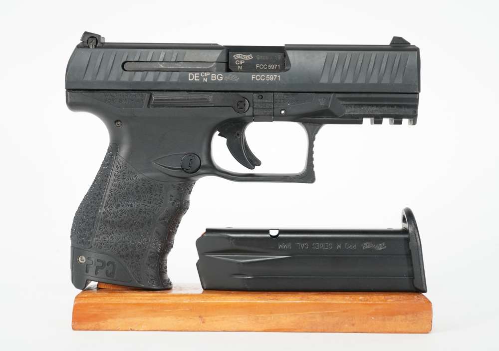 Walther PPQ 9mm with 1 high cap mag *USED*-img-0