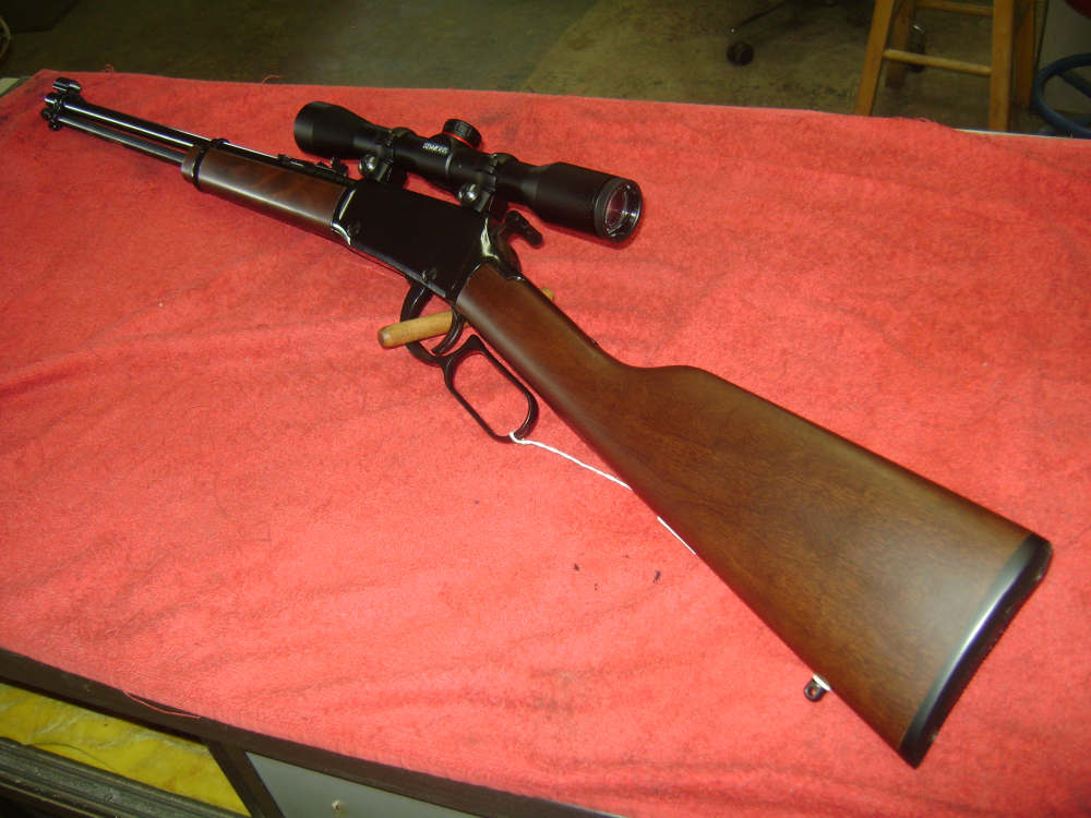 HENRY H001 22 s,l,LR  181/2"barrel  4-32 Simmons scope-img-0