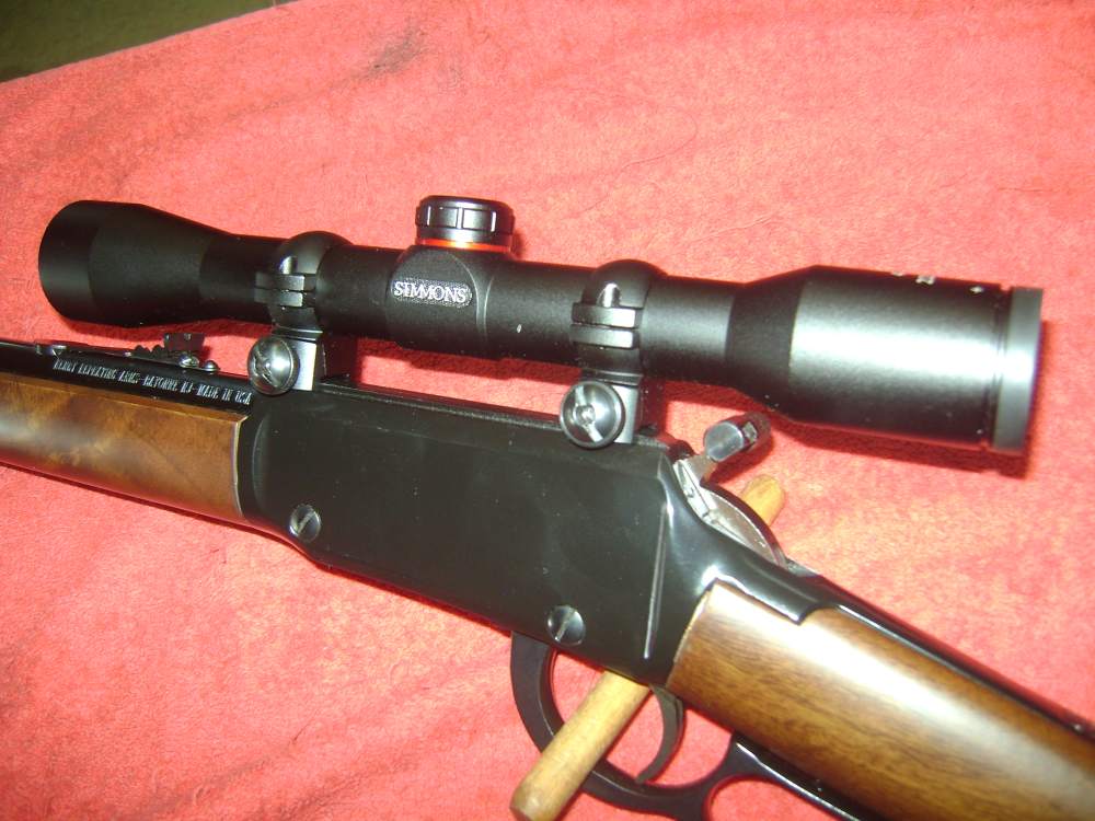 HENRY H001 22 s,l,LR  181/2"barrel  4-32 Simmons scope-img-3