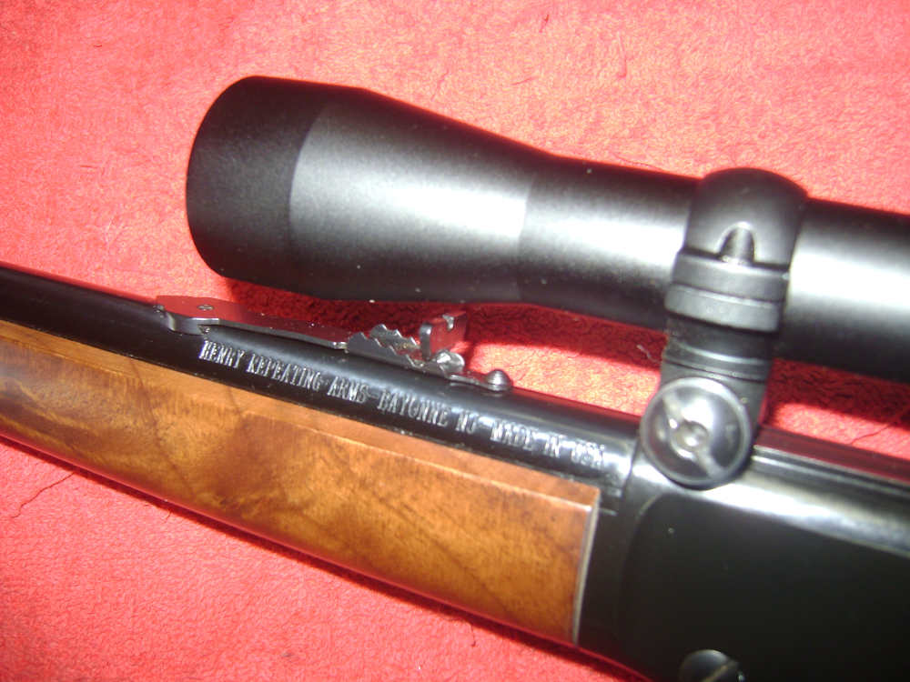 HENRY H001 22 s,l,LR  181/2"barrel  4-32 Simmons scope-img-4