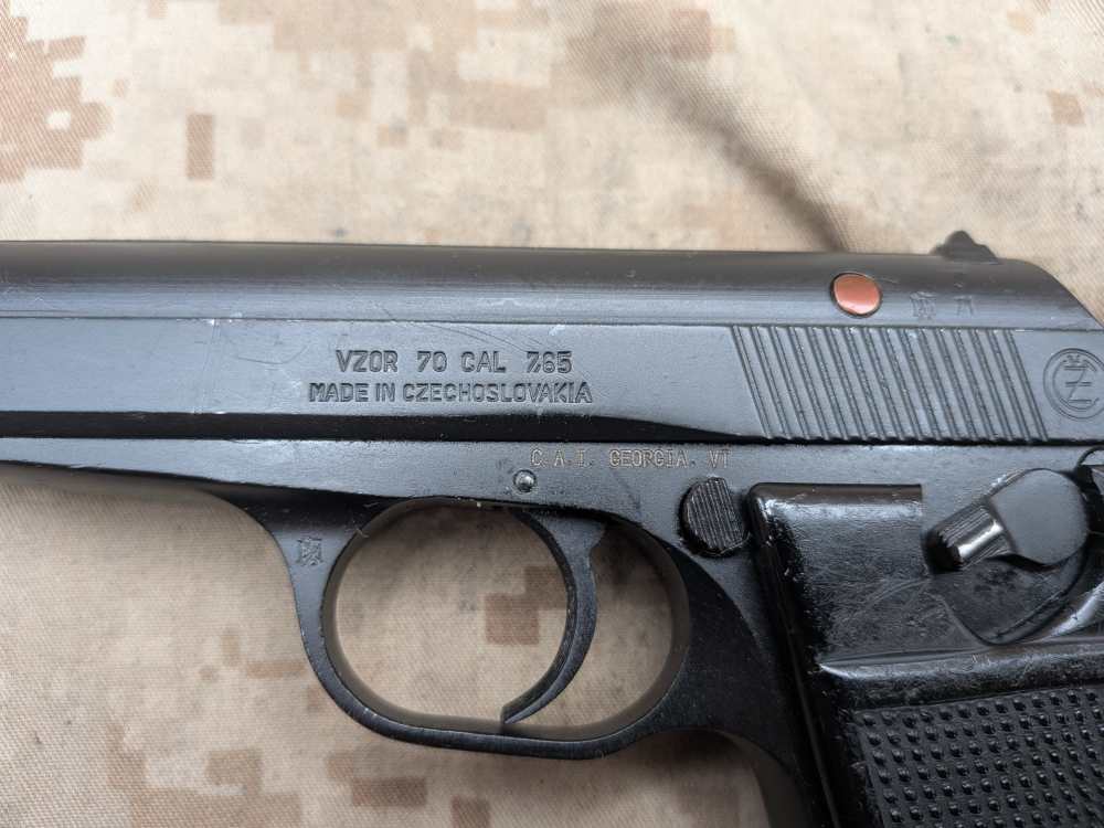 Vzor VZ70 7.65/.32 ACP Czechoslovakia Pistol VZ-70 USED-img-3