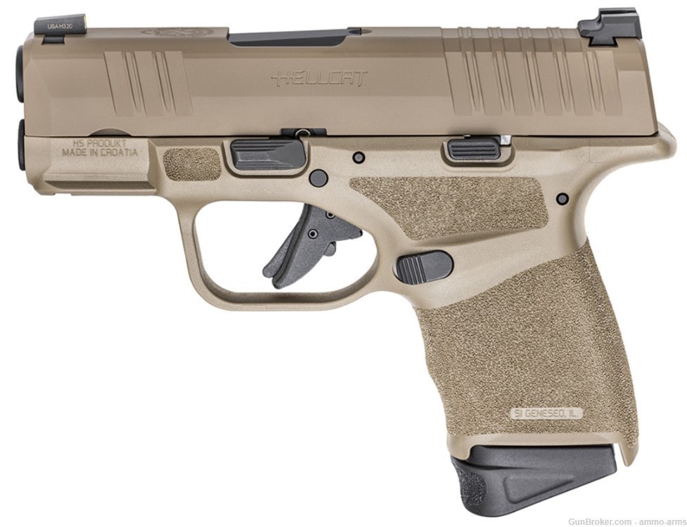 Springfield Armory HELLCAT Micro-Compact 3" 9mm Luger FDE HC9319F-img-2
