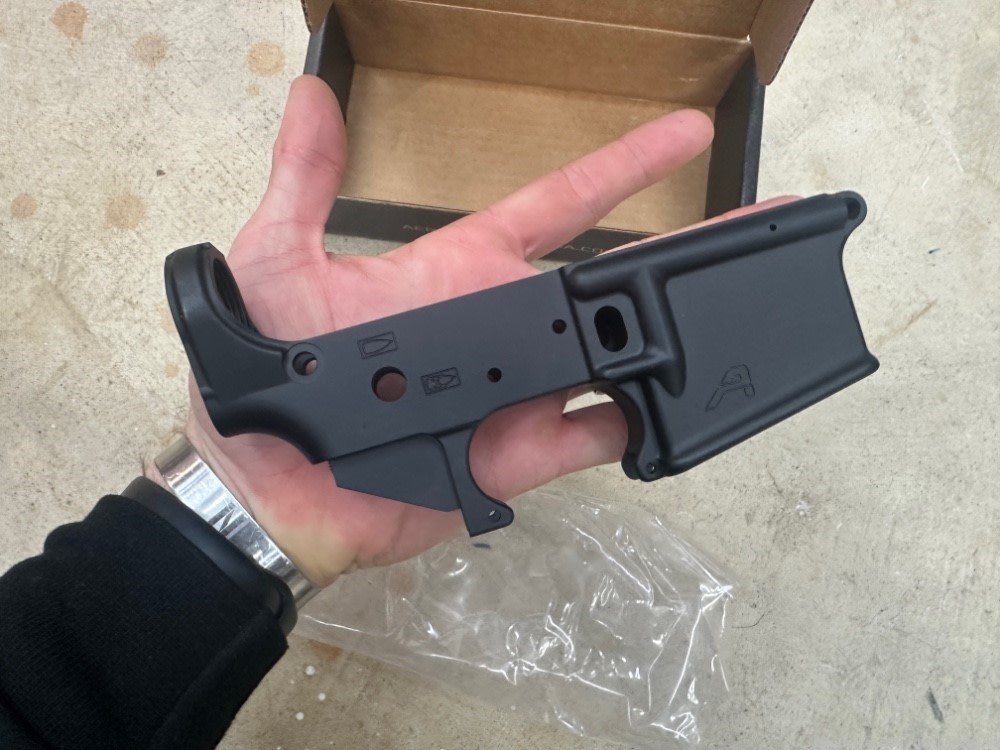 New Aero Precision AR15 STRIPPED LOWER RECEIVER, GEN 2 - BLACK-img-5