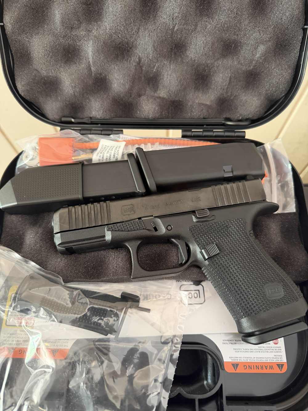 Glock 19 Gen 6 9mm Luger  (3)15RD Mag Optic Ready - UPC: 764503068256-img-1