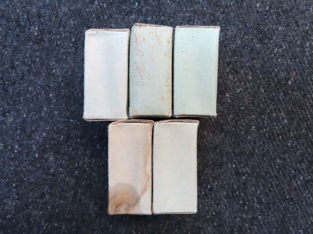 5 Boxes (75 Rds) Czech 7.62x45 Ball Ammo on Stripper Clips-1961 Dated-Clean-img-4