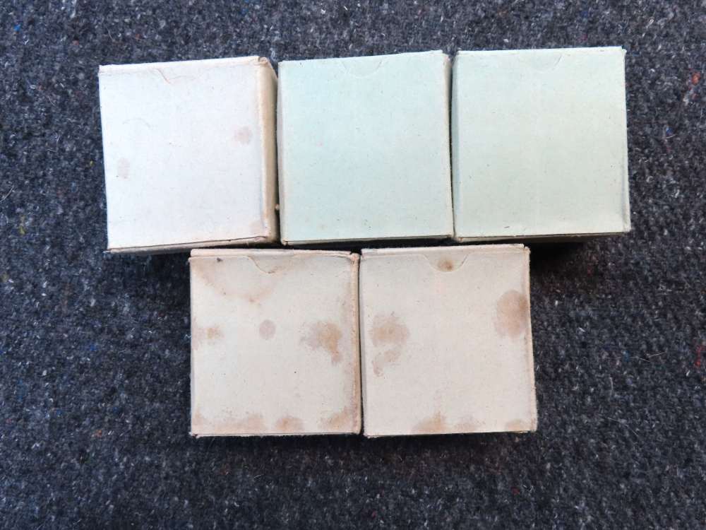 5 Boxes (75 Rds) Czech 7.62x45 Ball Ammo on Stripper Clips-1961 Dated-Clean-img-1