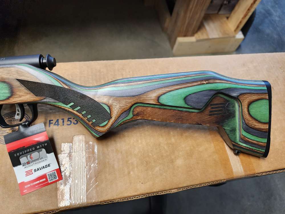 NEW! SAVAGE MARK II MINIMALIST .21 SHARP 18" THREADED BARREL 18 TB NIB MK 2-img-12