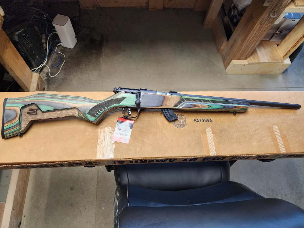 NEW! SAVAGE MARK II MINIMALIST .21 SHARP 18" THREADED BARREL 18 TB NIB MK 2-img-0
