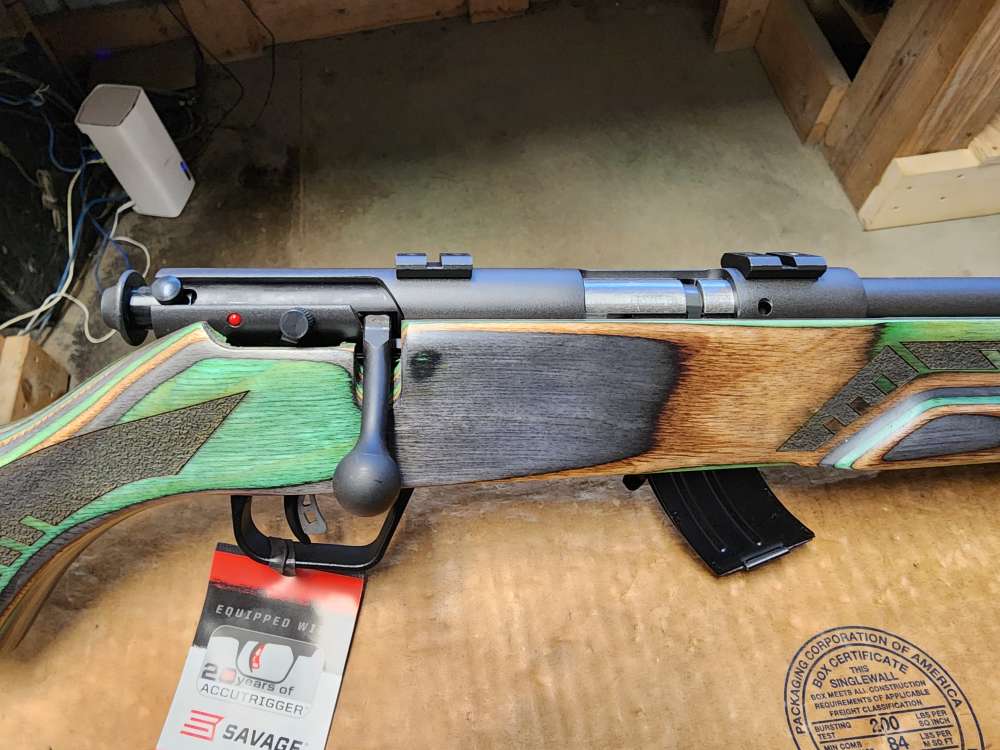 NEW! SAVAGE MARK II MINIMALIST .21 SHARP 18" THREADED BARREL 18 TB NIB MK 2-img-7