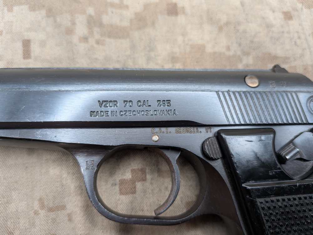 Vzor VZ70 7.65/.32 ACP Czechoslovakia Pistol VZ-70 USED-img-3