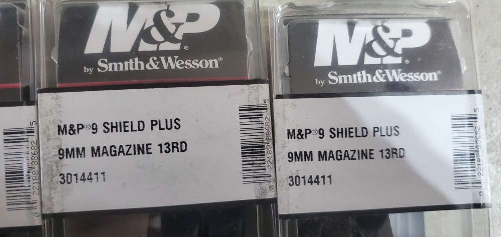 FIVE (5) S&W Shield PLUS 9mm Magazines Four 13rd ONE 15 rd *NEW-img-2