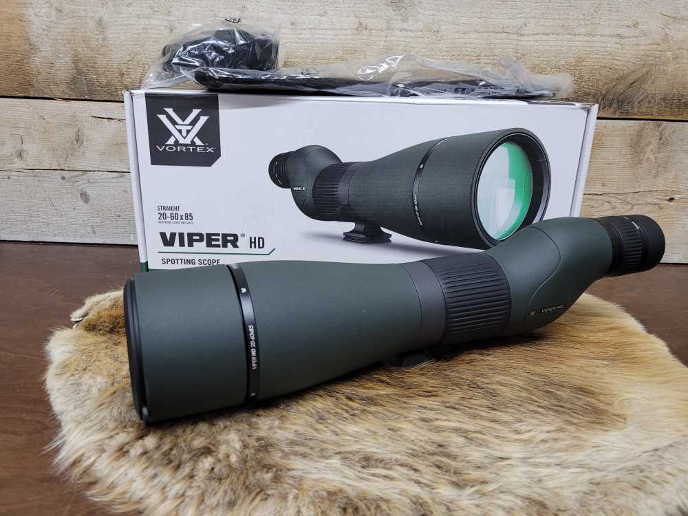 New Vortex Viper HD 20-60x85 Straight Spotting Scope V503-img-0