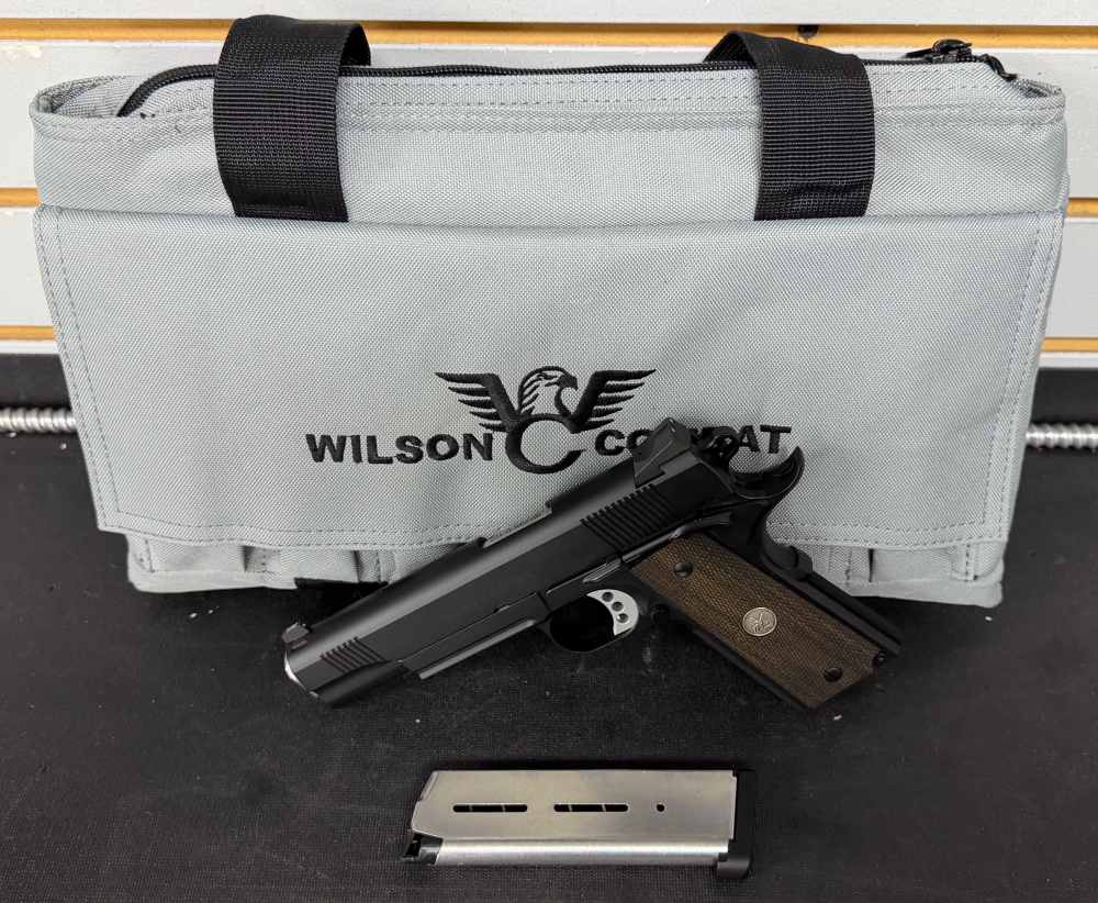 Wilson Combat CQB .45 ACP, 8+1, x2 Magazines, 5"/ 8.7" OAL + Soft Case-img-1