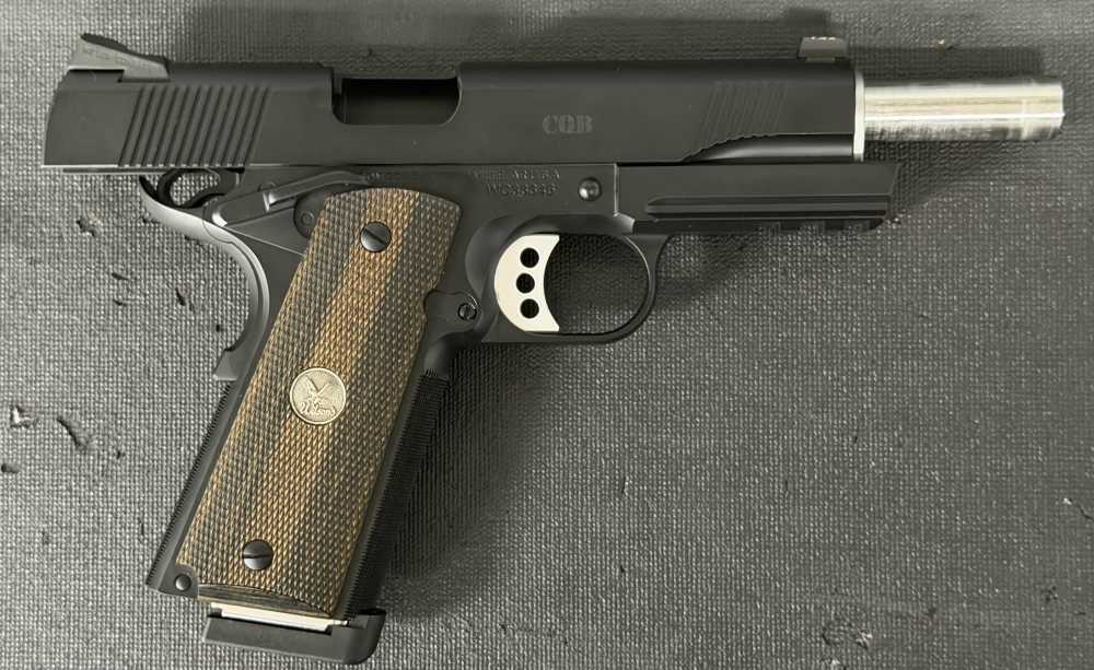 Wilson Combat CQB .45 ACP, 8+1, x2 Magazines, 5"/ 8.7" OAL + Soft Case-img-4